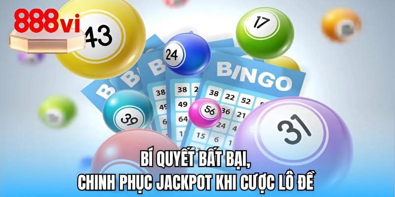 Bí quyết bất bại, chinh phục Jackpot khi cược lô đề 